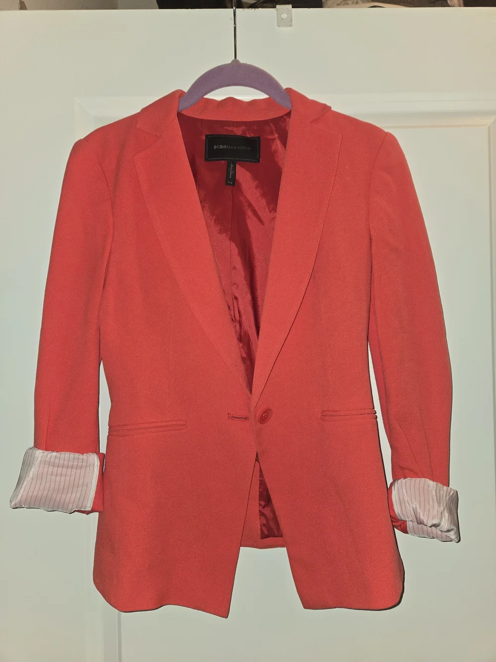 BCBGMaxAzria Coral Single-Button Women's Blazer